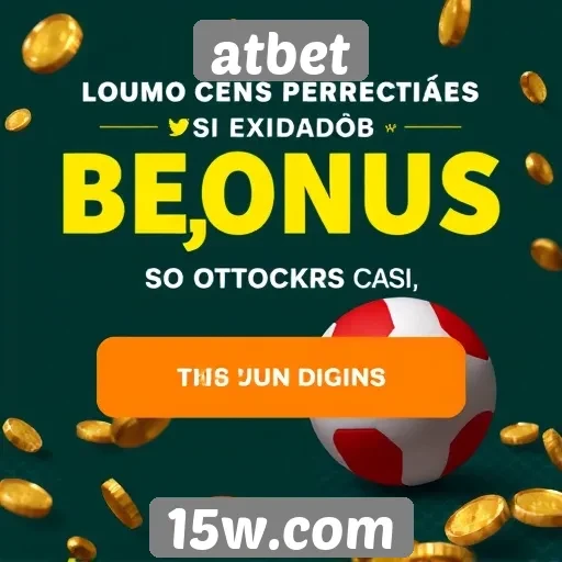 Promoções e bônus oferecidos pelo atbet